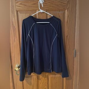 Navy and White Athletic shirt